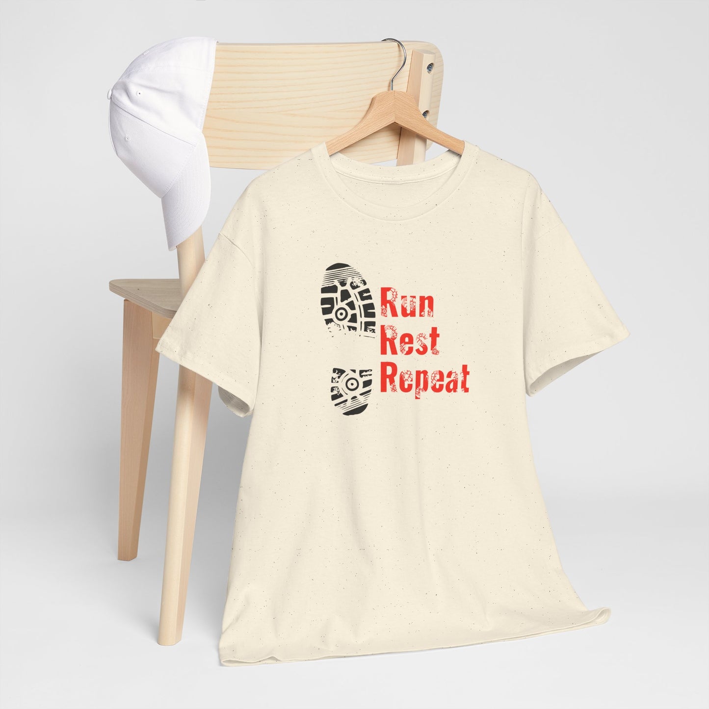 Run, Rest, Repeat | Unisex tee