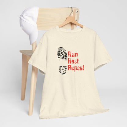 Run, Rest, Repeat | Unisex tee