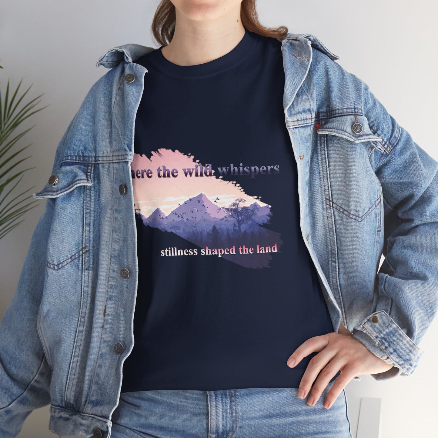 Where the wild whispers | Unisex tee