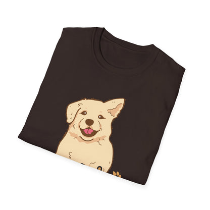 Dog T-Shirt — "Pawsitively Adorable" Cute Puppy Graphic Tee