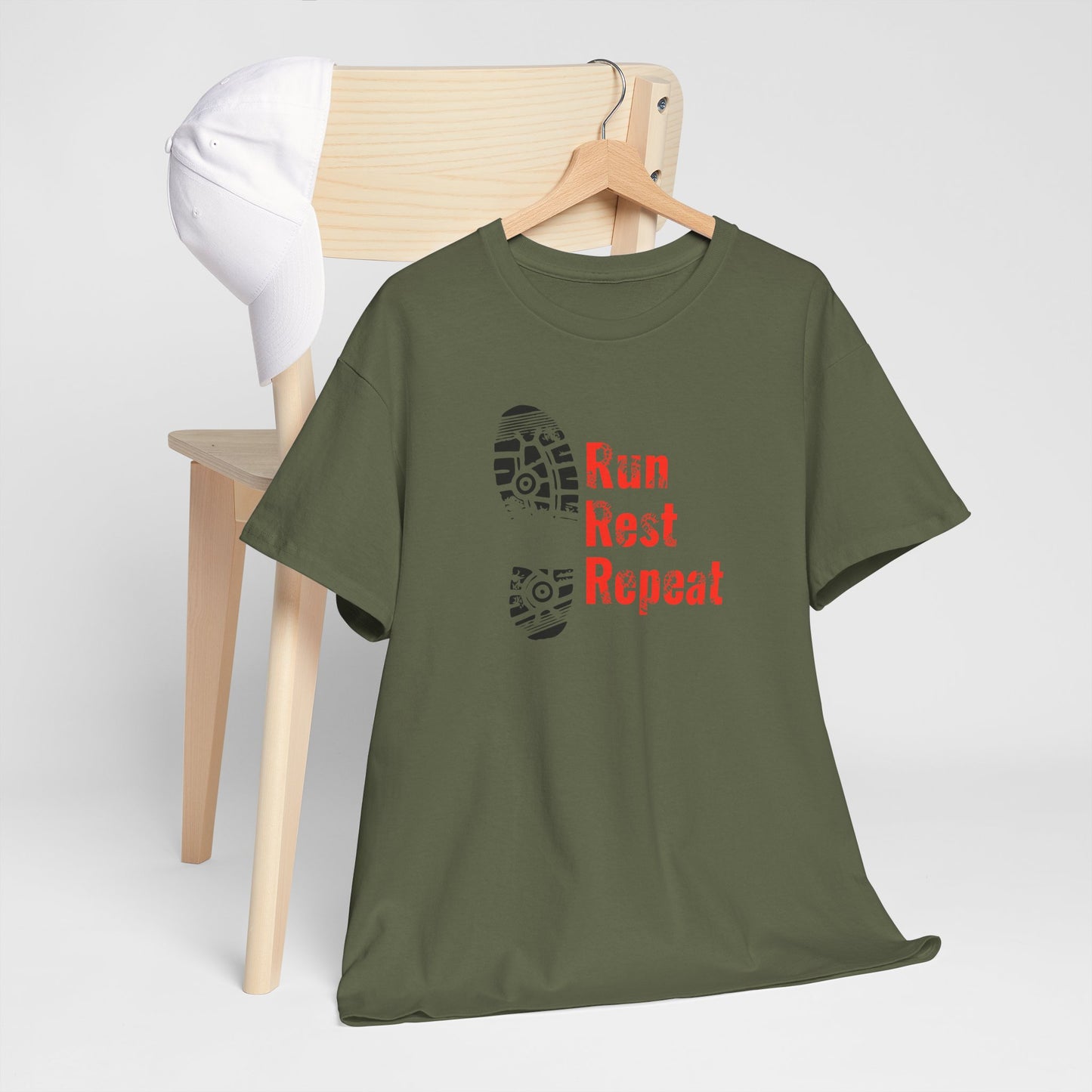 Run, Rest, Repeat | Unisex tee