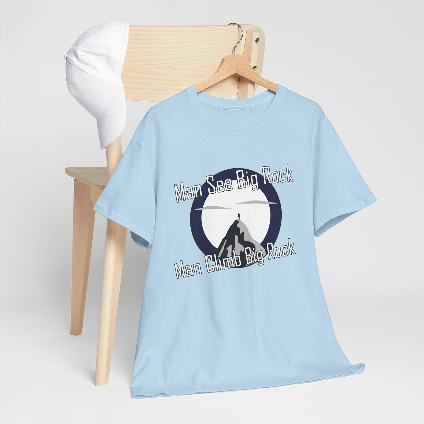Man see big rock | Unisex tee
