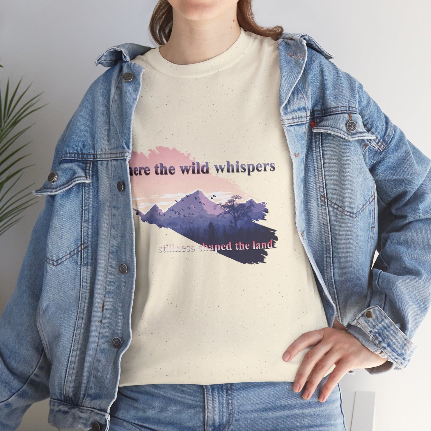 Where the wild whispers | Unisex tee