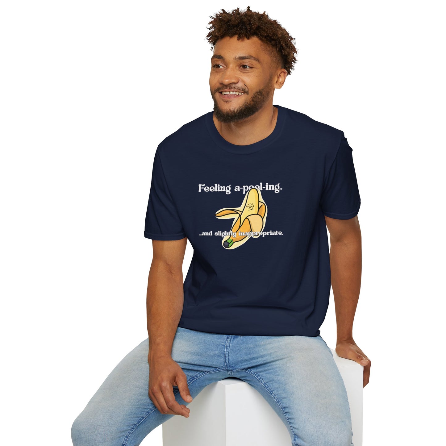 T‑Shirt — "Feeling a-peel-ing" Banana Graphic Tee
