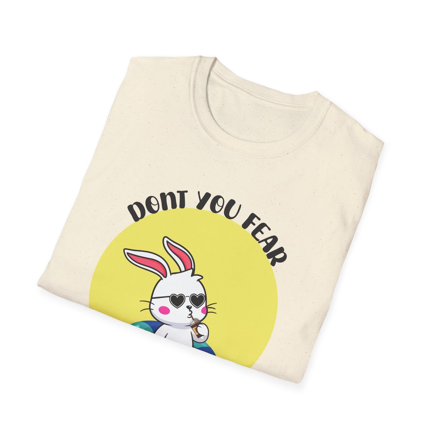 Summer Bunny T-Shirt — "Don’t You Fear, Summer Is Here!" Cute Beach Rabbit Graphic Tee