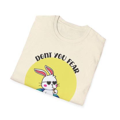 Summer Bunny T-Shirt — "Don’t You Fear, Summer Is Here!" Cute Beach Rabbit Graphic Tee