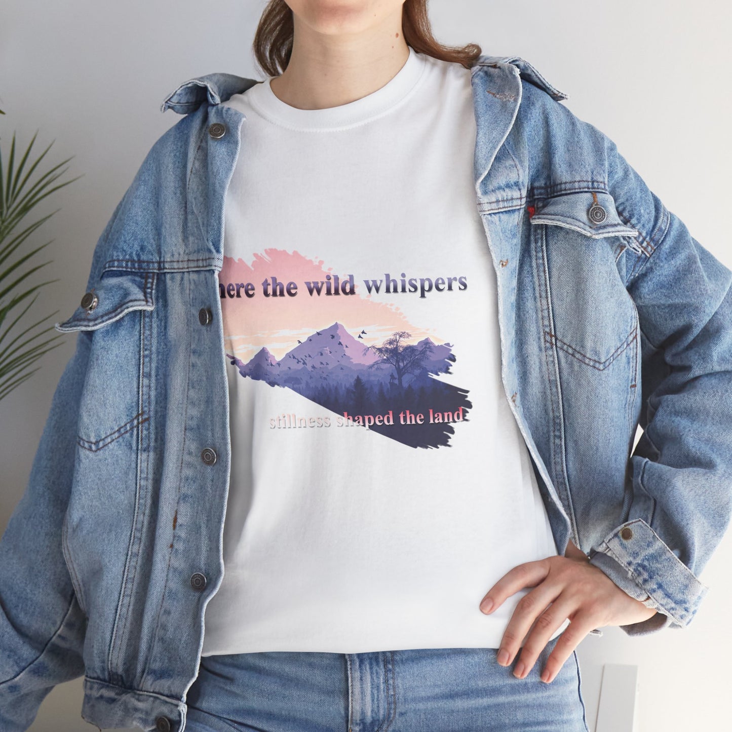 Where the wild whispers | Unisex tee