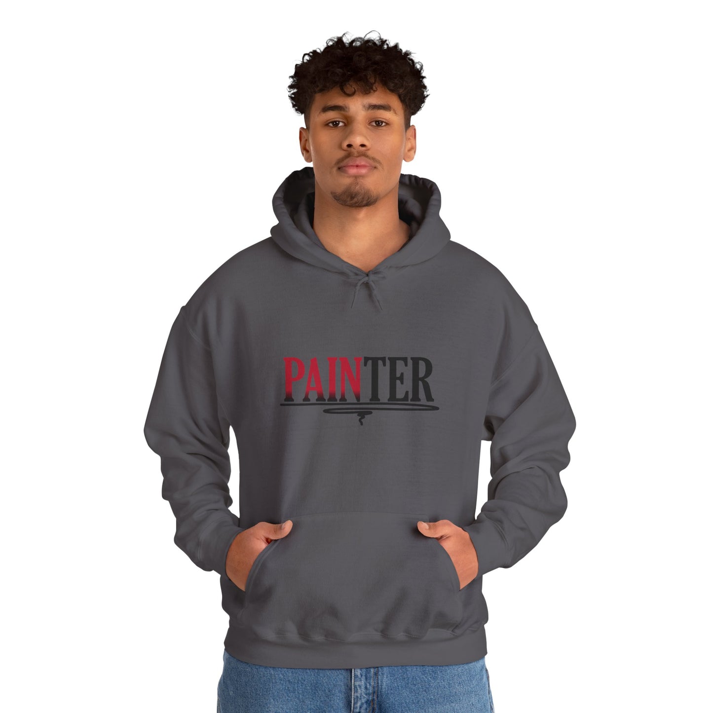 Painter Hoodie - Cozy Unisex Heavy Blend Sweatshirt for Artists, Gift for Painters, Creative Apparel, Art Lover Clothing, Birthday Gift