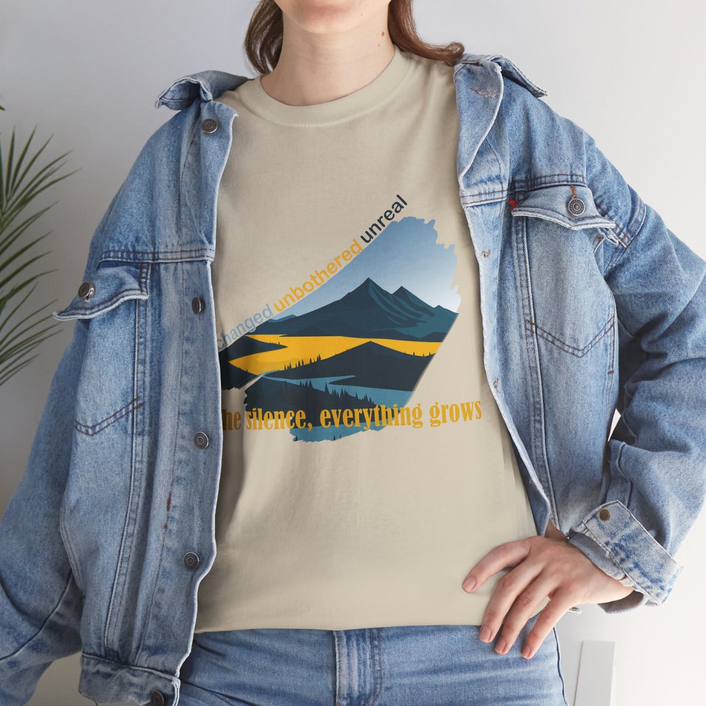 In the silence | Unisex tee