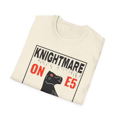 Knightmare on E5 T-Shirt — Chess Knight Graphic Tee