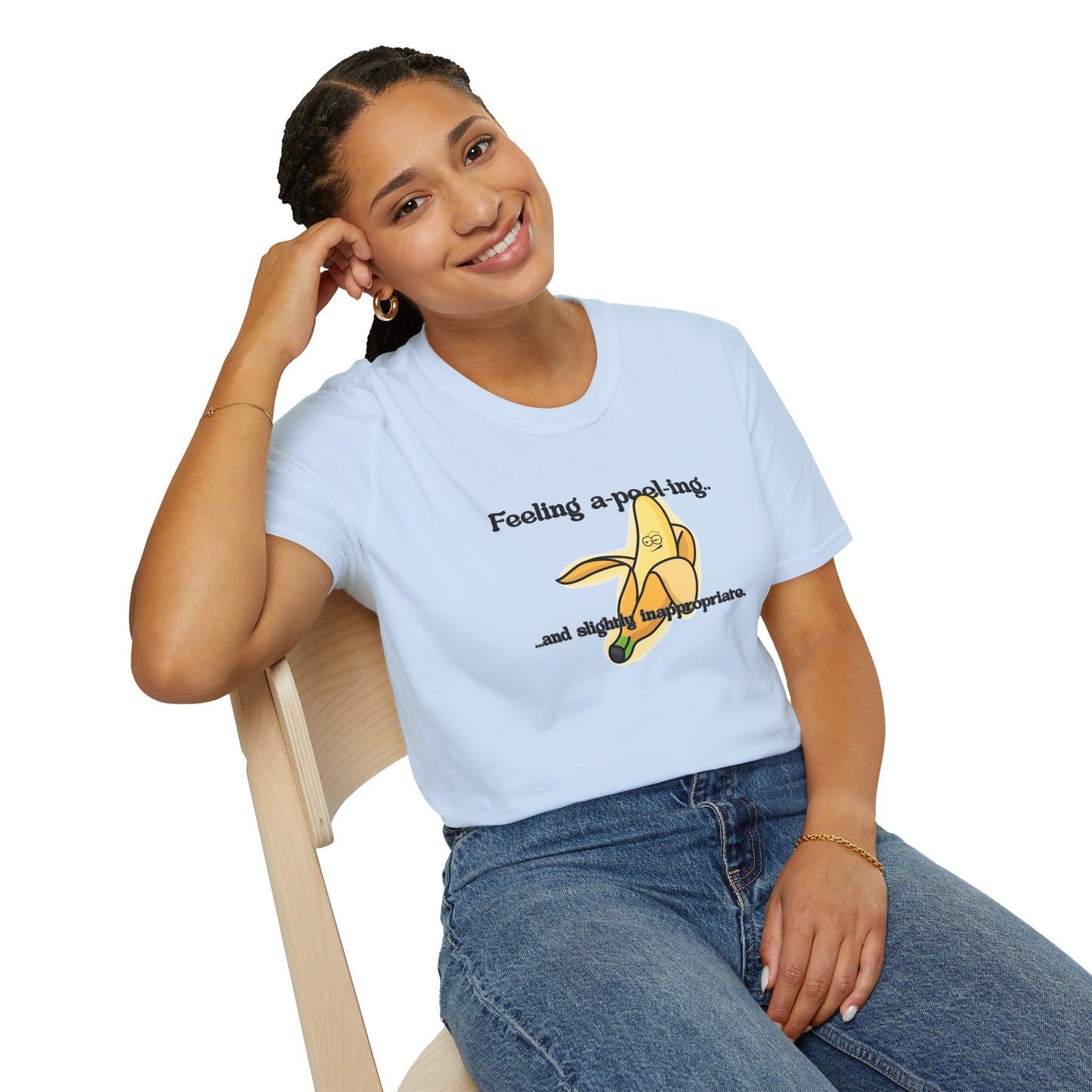 T‑Shirt — "Feeling a-peel-ing" Banana Graphic Tee