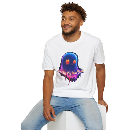 Ghost Vibes T-Shirt — "Beating My Own Heart" Neon Drip Graphic Tee