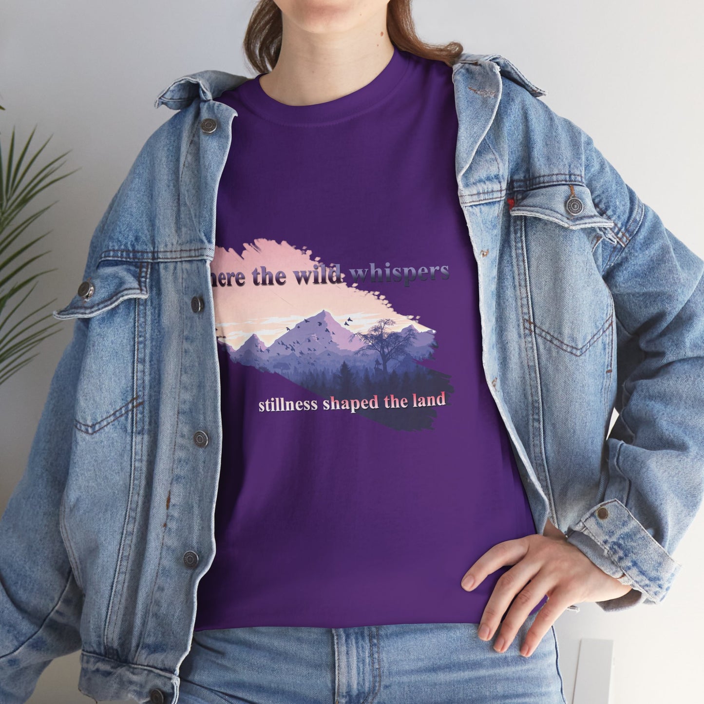 Where the wild whispers | Unisex tee