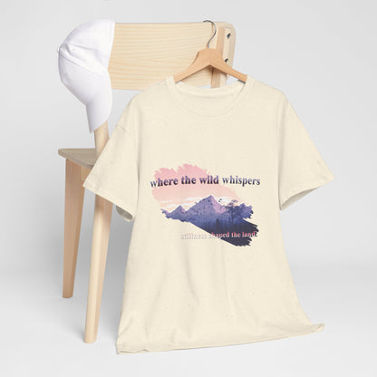 Where the wild whispers | Unisex tee
