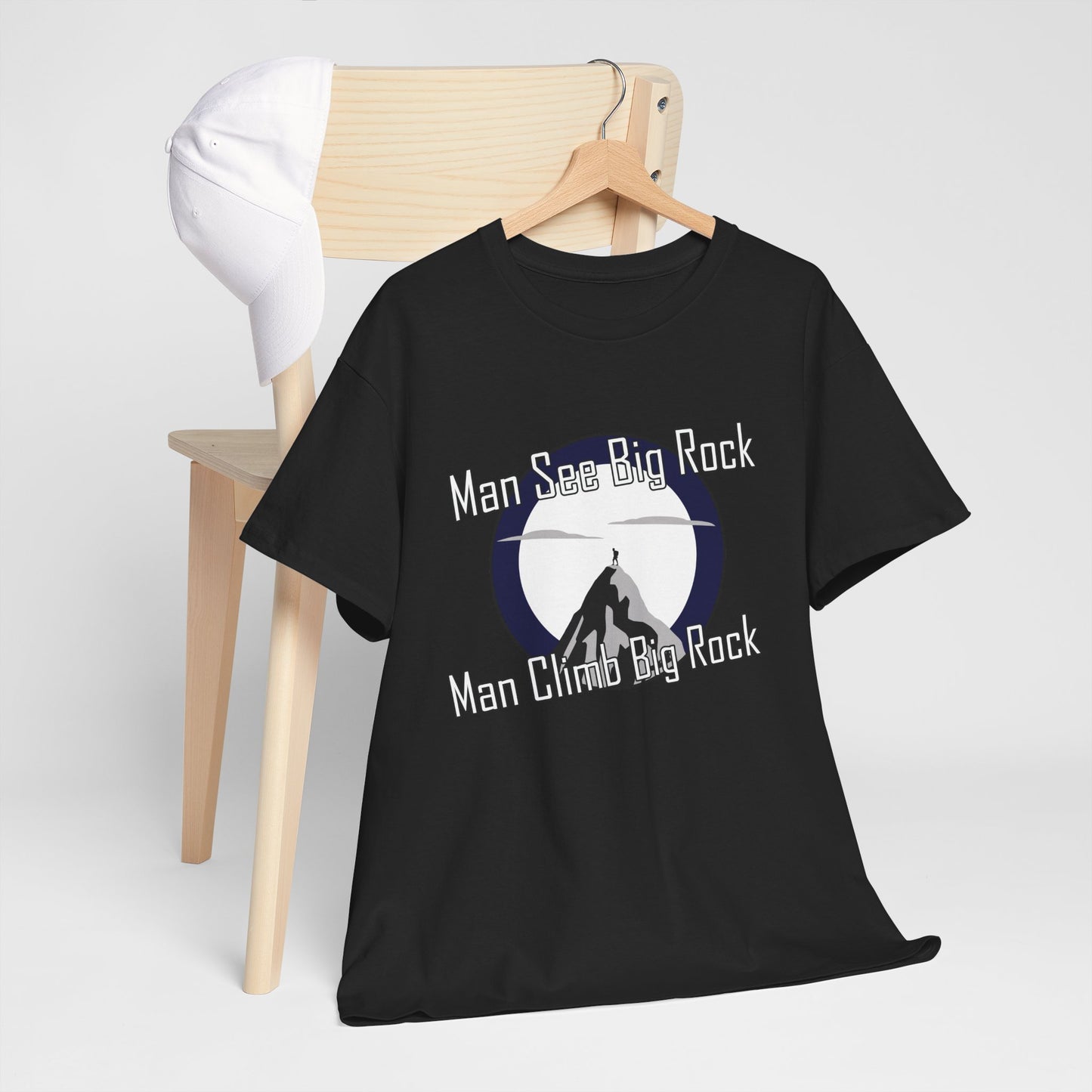 Man see big rock | Unisex tee