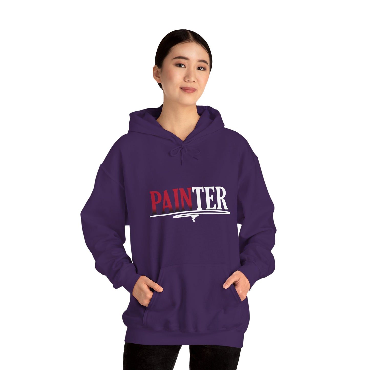 Painter Hoodie - Cozy Unisex Heavy Blend Sweatshirt for Artists, Gift for Painters, Creative Apparel, Art Lover Clothing, Birthday Gift