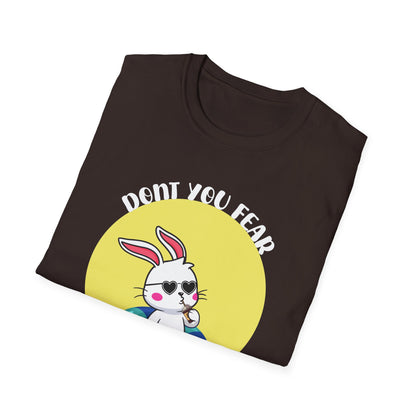 Summer Bunny T-Shirt — "Don’t You Fear, Summer Is Here!" Cute Beach Rabbit Graphic Tee