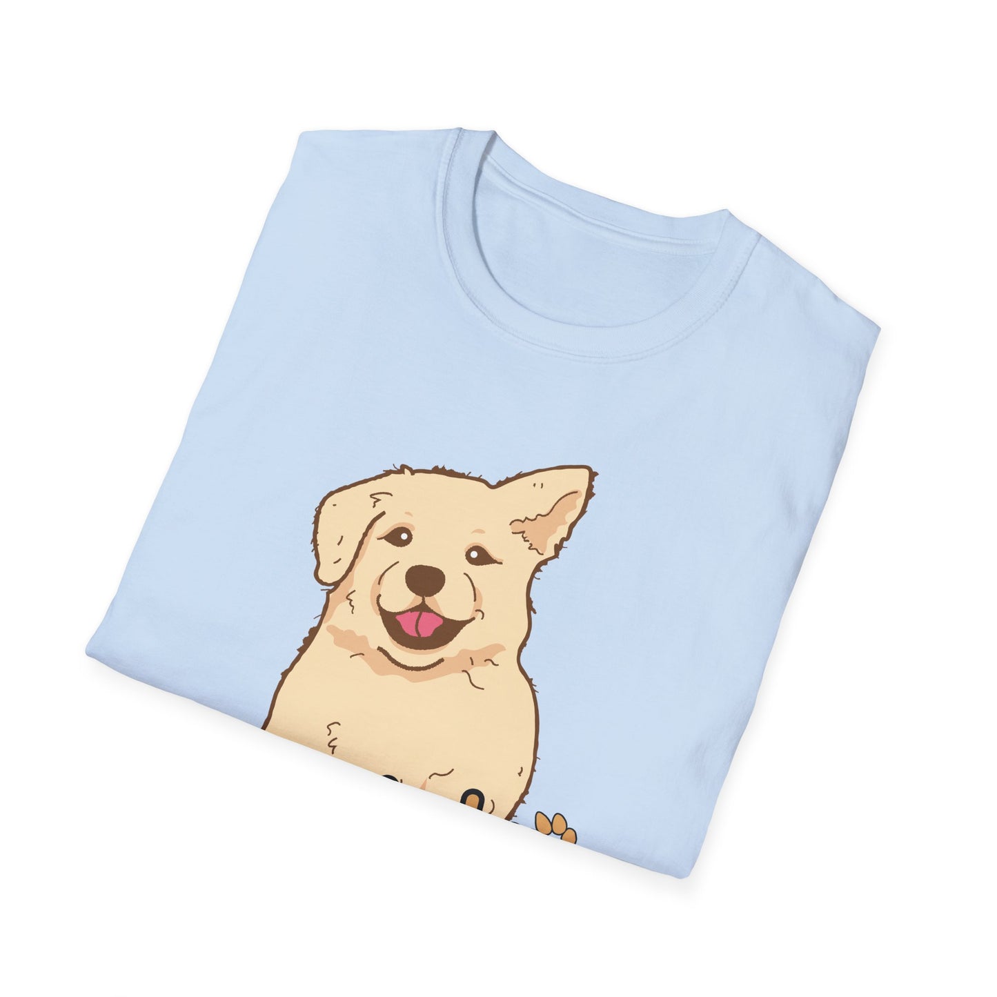 Dog T-Shirt — "Pawsitively Adorable" Cute Puppy Graphic Tee