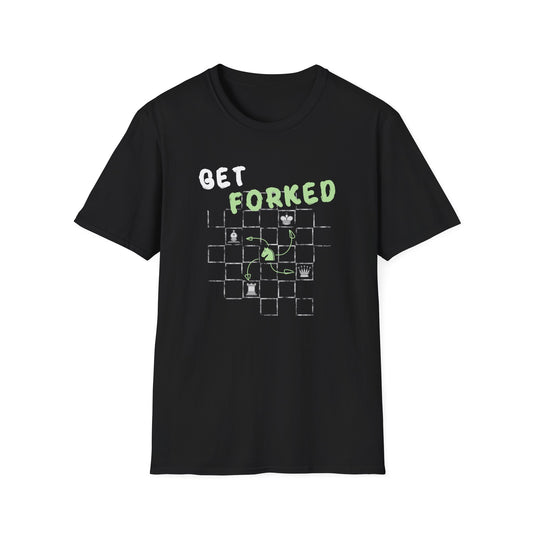 Get Forked Chess T-Shirt — Funny Chess Puzzle Tee