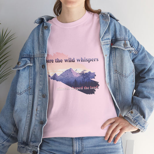 Where the wild whispers | Unisex tee