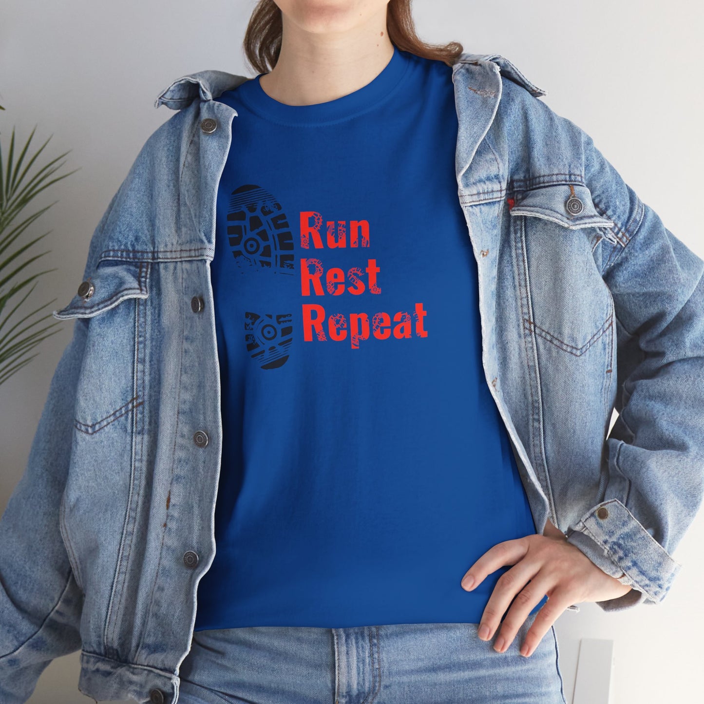Run, Rest, Repeat | Unisex tee