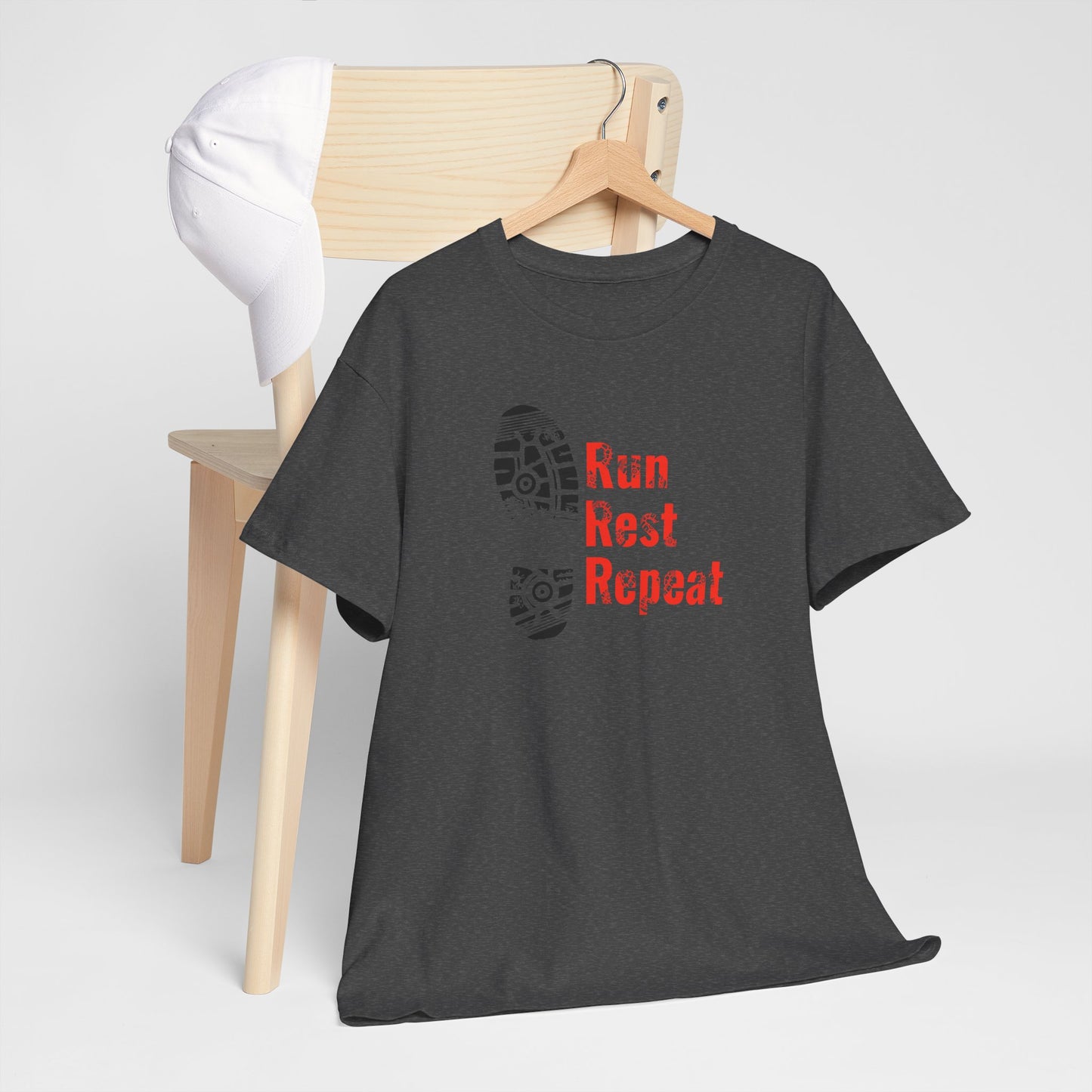 Run, Rest, Repeat | Unisex tee