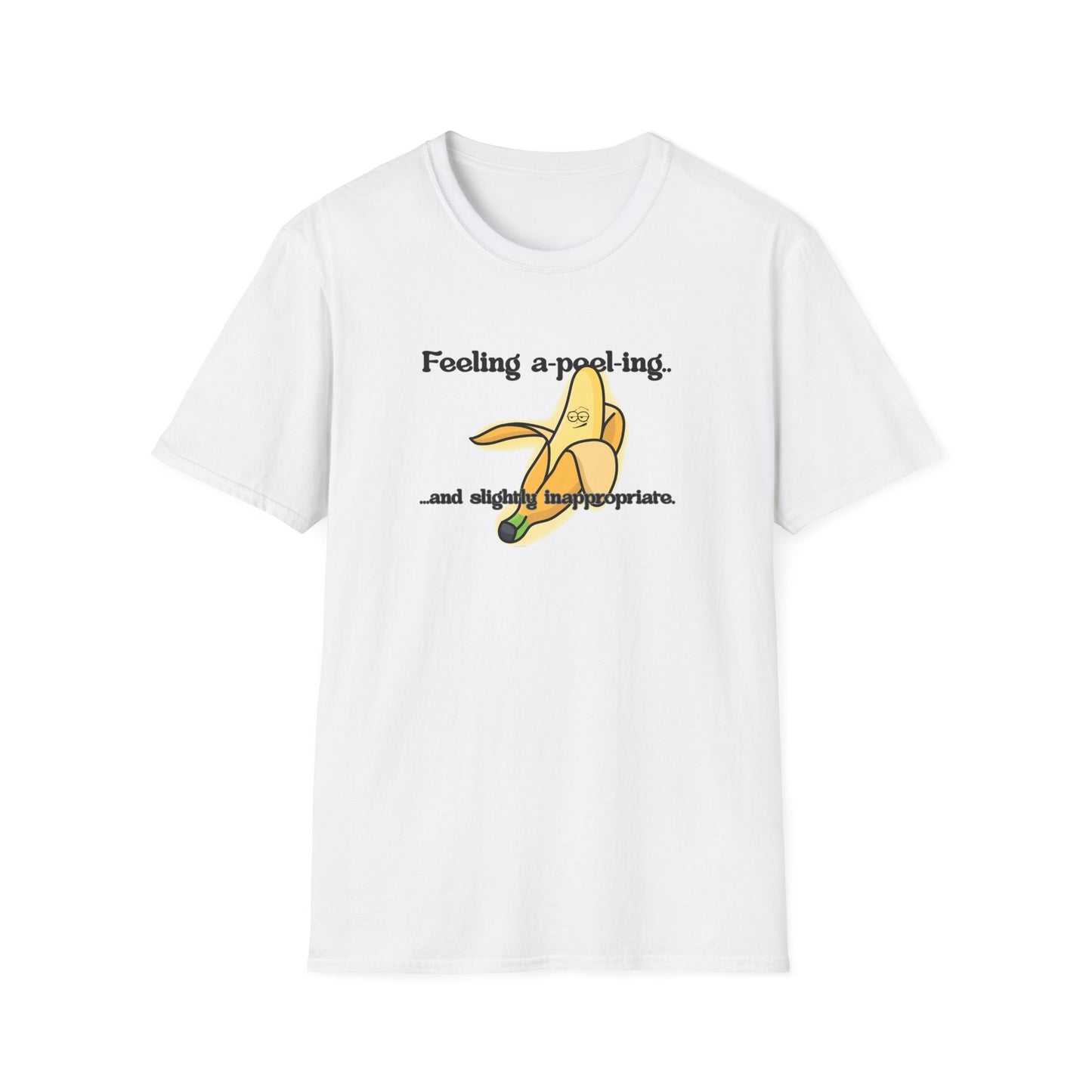 T‑Shirt — "Feeling a-peel-ing" Banana Graphic Tee