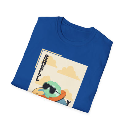Shell Yeah Turtle T-Shirt — Retro Cool Sea Turtle Graphic Tee