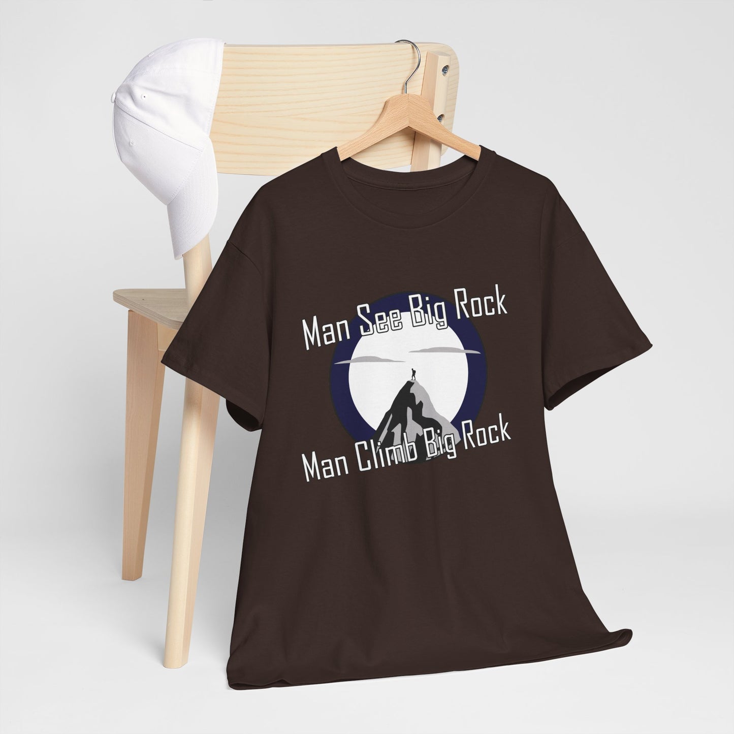 Man see big rock | Unisex tee