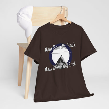 Man see big rock | Unisex tee
