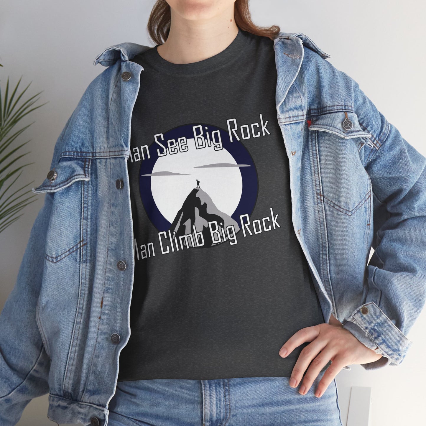 Man see big rock | Unisex tee