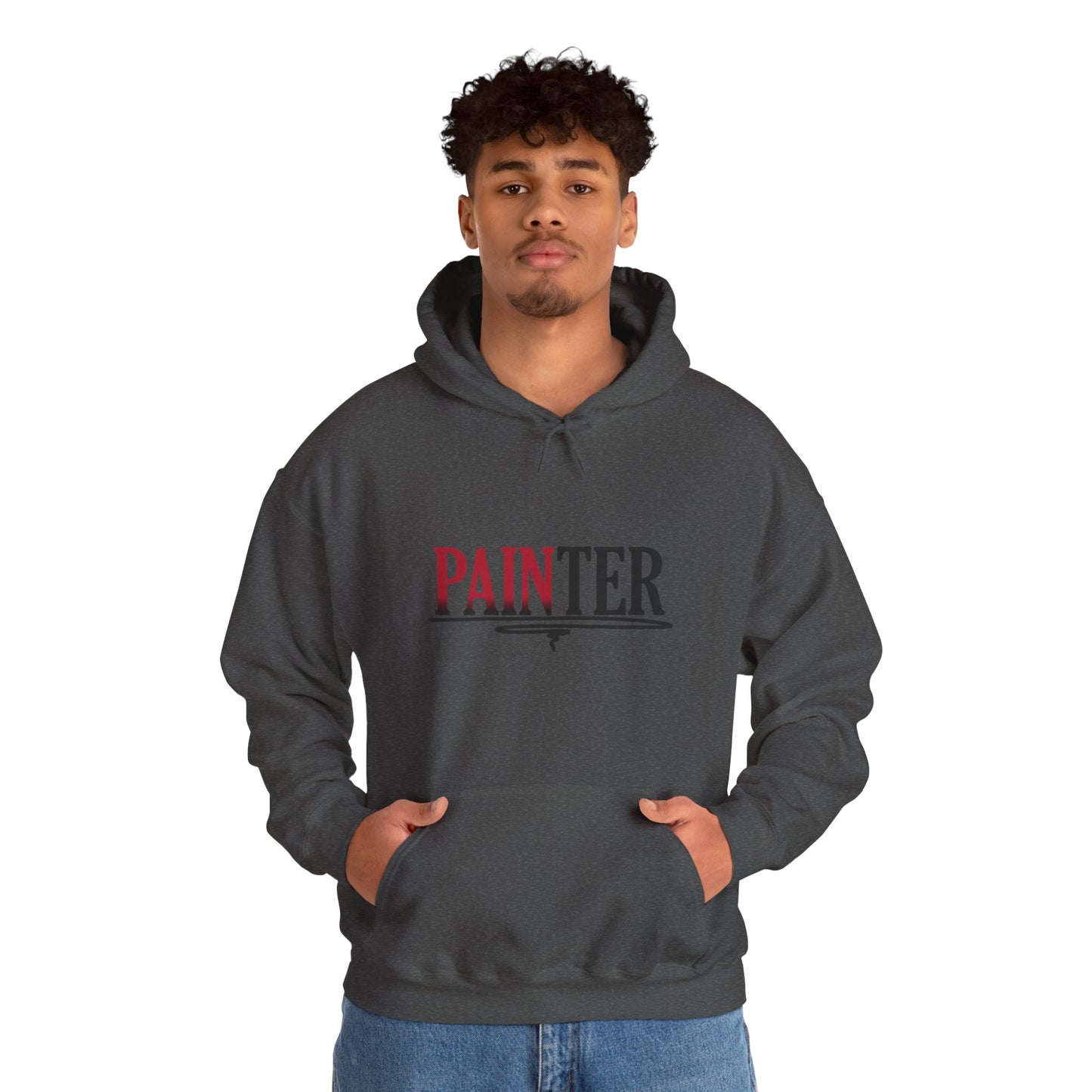 Painter Hoodie - Cozy Unisex Heavy Blend Sweatshirt for Artists, Gift for Painters, Creative Apparel, Art Lover Clothing, Birthday Gift