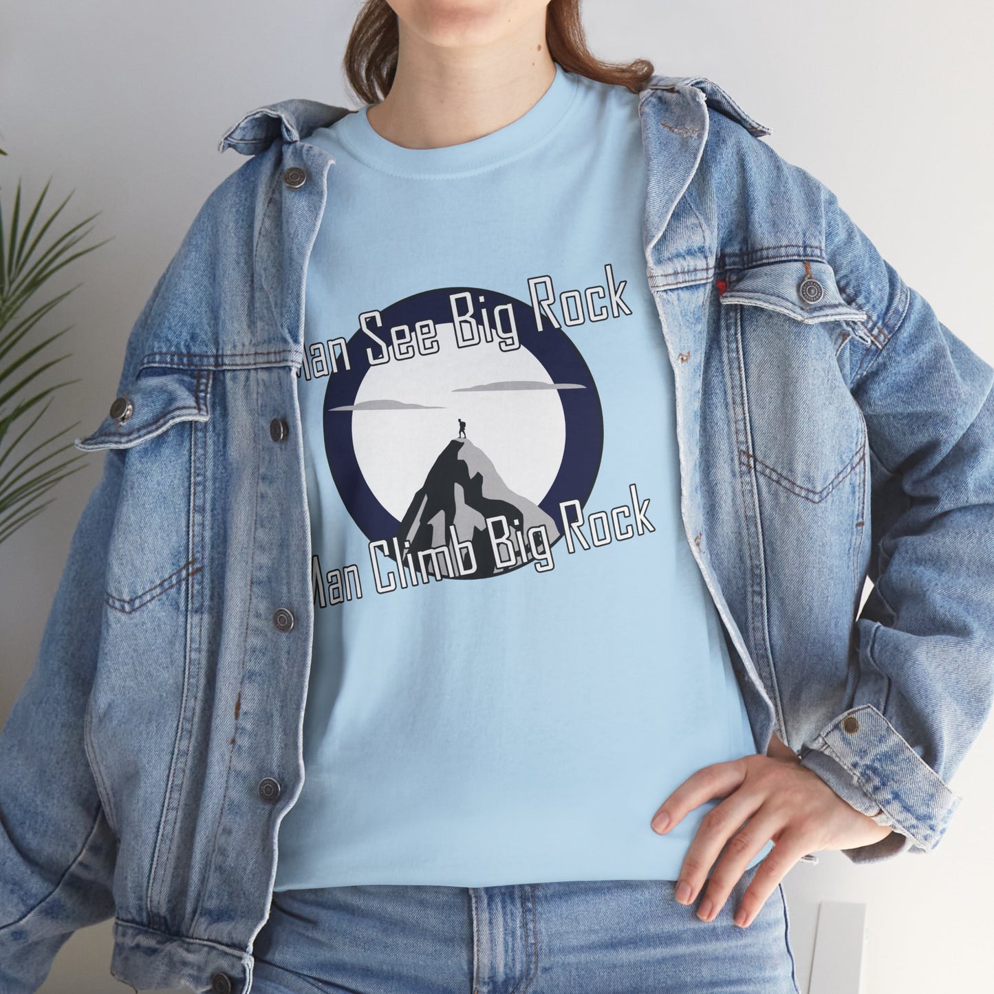 Man see big rock | Unisex tee
