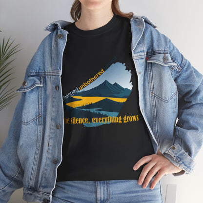 In the silence | Unisex tee