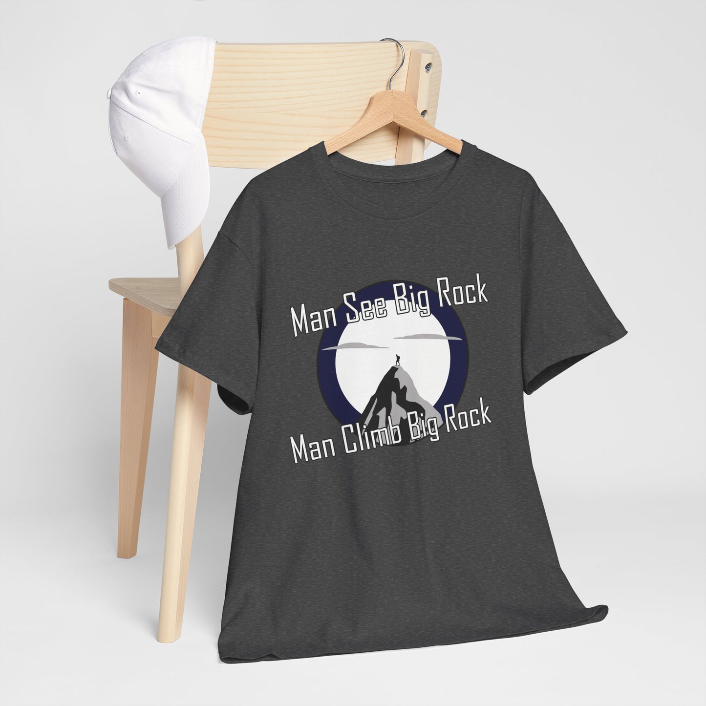 Man see big rock | Unisex tee