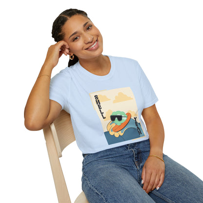 Shell Yeah Turtle T-Shirt — Retro Cool Sea Turtle Graphic Tee