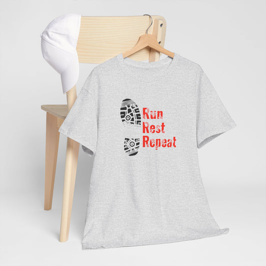 Run, Rest, Repeat | Unisex tee