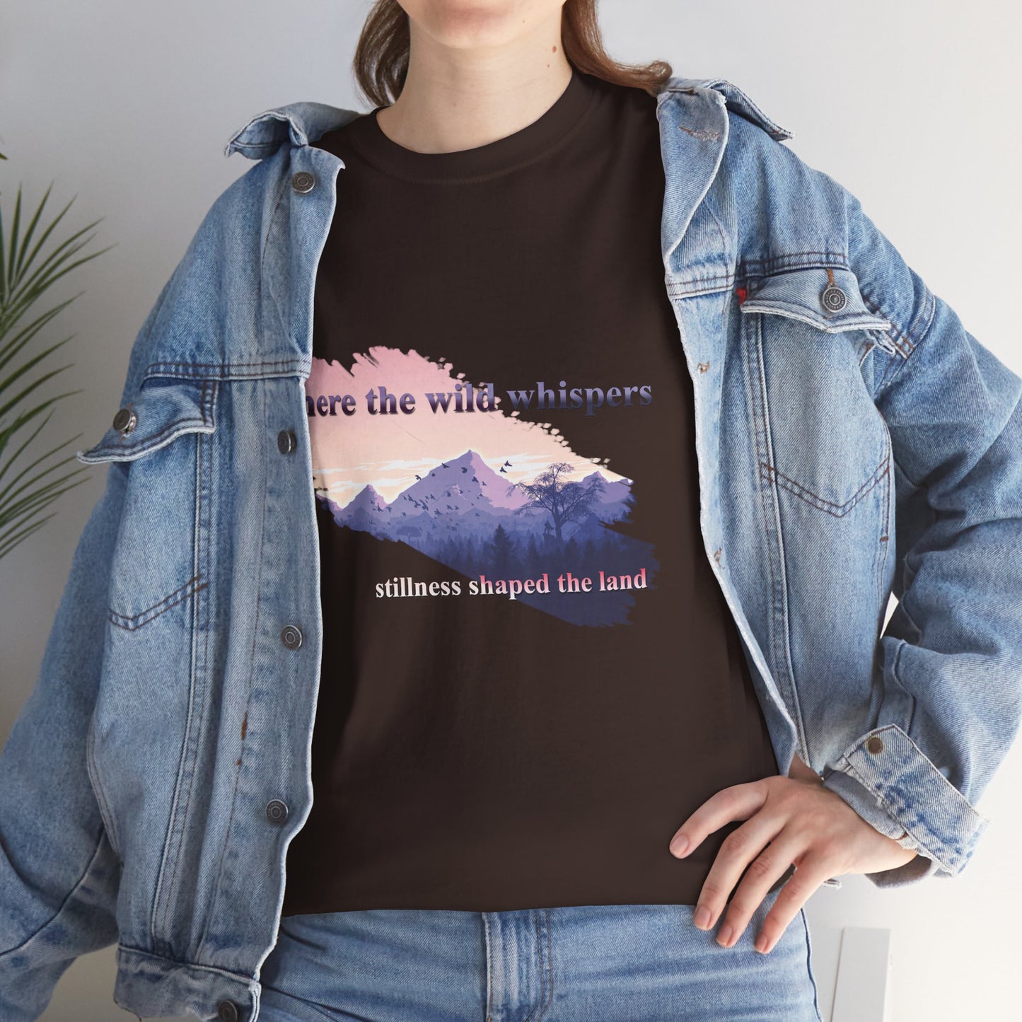Where the wild whispers | Unisex tee