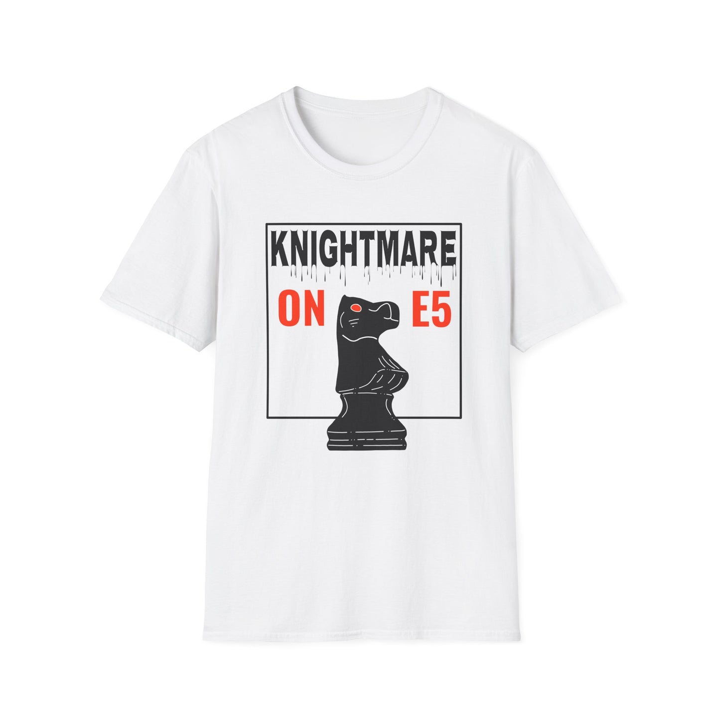 Knightmare on E5 T-Shirt — Chess Knight Graphic Tee