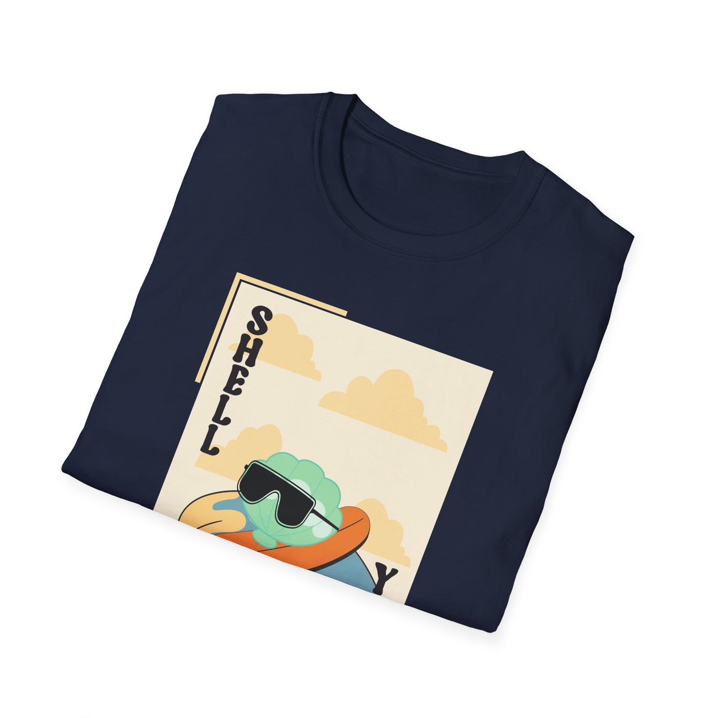 Shell Yeah Turtle T-Shirt — Retro Cool Sea Turtle Graphic Tee